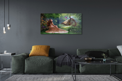 Fotografija na akrilnom staklu Ženka šumskog fazana