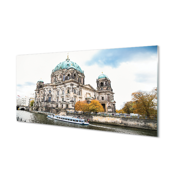 Fotografija na akrilnom staklu Njemačka Berlin River Cathedral