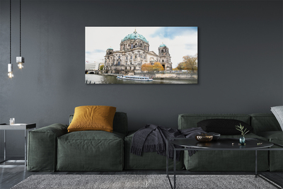 Fotografija na akrilnom staklu Njemačka Berlin River Cathedral