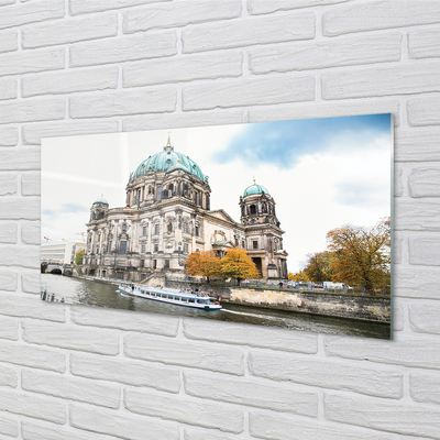 Fotografija na akrilnom staklu Njemačka Berlin River Cathedral