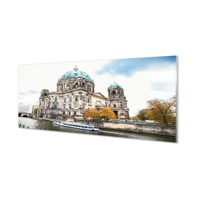 Fotografija na akrilnom staklu Njemačka Berlin River Cathedral