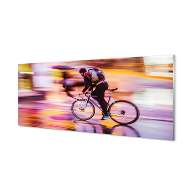 Fotografija na akrilnom staklu Muški lagani bicikl