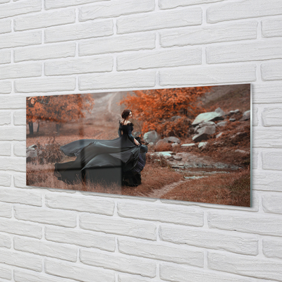 Pleksiglas slika Jesen planinska žena
