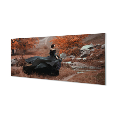 Pleksiglas slika Jesen planinska žena