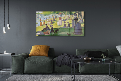 Pleksiglas slika Nedjelja poslijepodne na otoku Grande Jatte - Georges Seurat