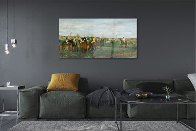 Fotografija na akrilnom staklu Konjske utrke - Edgar Degas