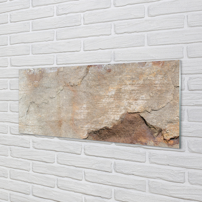 Fotografija na akrilnom staklu Mramorni kameni zid