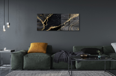 Fotografija na akrilnom staklu Mramorna kamena apstrakcija
