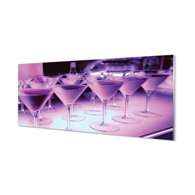 Fotografija na akrilnom staklu Kokteli u čašama