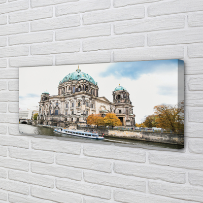 Slika canvas Njemačka Berlin River Cathedral