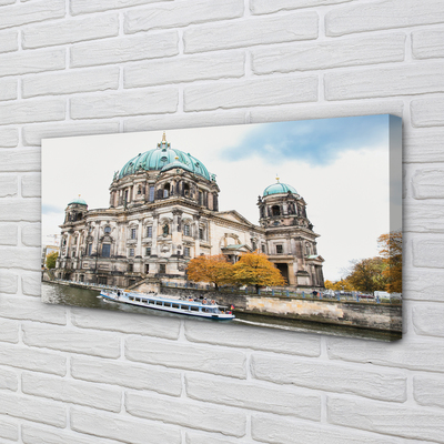 Slika canvas Njemačka Berlin River Cathedral