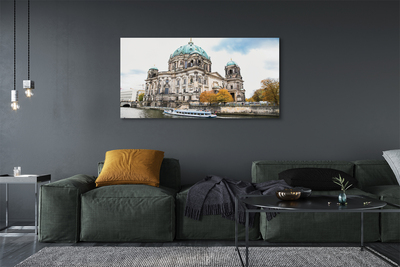 Slika canvas Njemačka Berlin River Cathedral