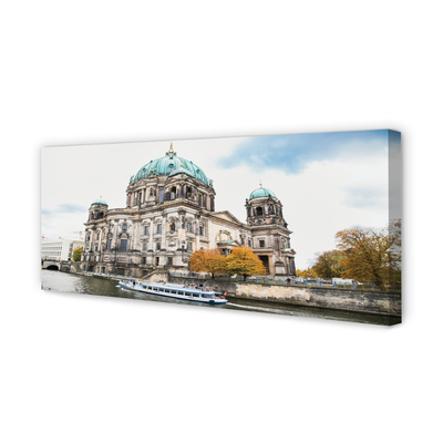 Slika canvas Njemačka Berlin River Cathedral