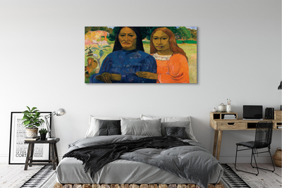Fotografija na canvas platnu Dvije žene - Paul Gauguin