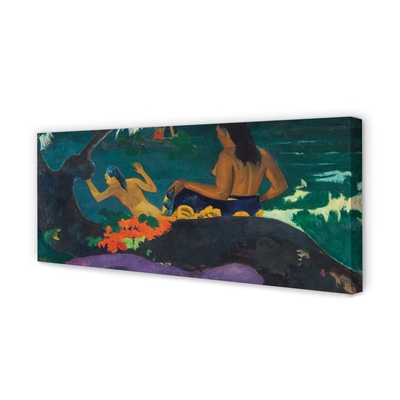 Fotografija na canvas platnu Fatata te Miti (Uz more) - Paul Gauguin