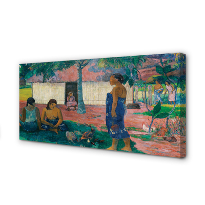 Slika canvas No te aha oe riri (Zašto se ljutiš?) - Paul Gauguin