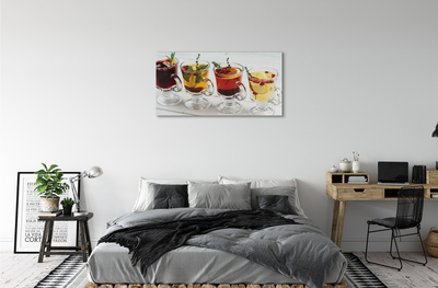 Slika canvas Zimski čaj bilje voće
