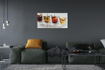 Slika canvas Zimski čaj bilje voće