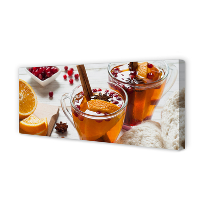 Slika na platnu Zimska šalica za čaj