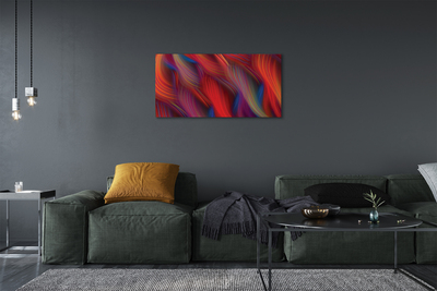 Fotografija na canvas platnu Šareni prugasti fraktali
