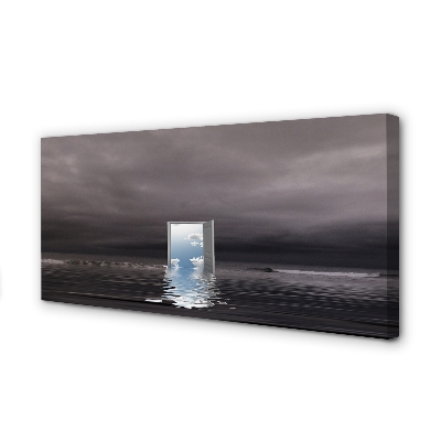 Slika canvas Sea Door Sky