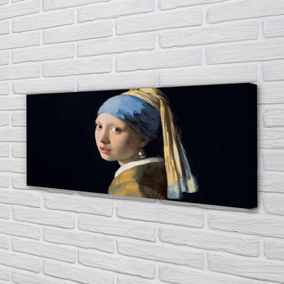 Slika na platnu Djevojka s bisernom naušnicom - Johannes Vermeer
