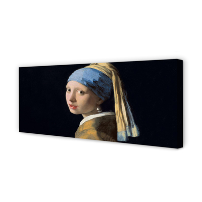 Slika na platnu Djevojka s bisernom naušnicom - Johannes Vermeer