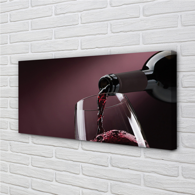 Slika canvas Pozadina bordo vina