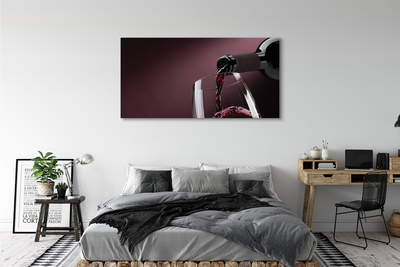 Slika canvas Pozadina bordo vina