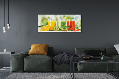 Slika na platnu Kokteli od kivija od jagoda