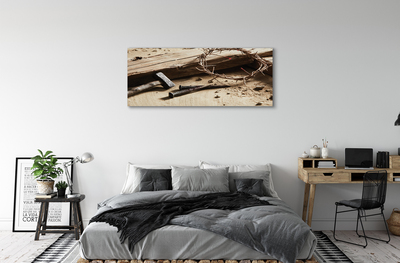 Slika canvas Križni trnovi čekić
