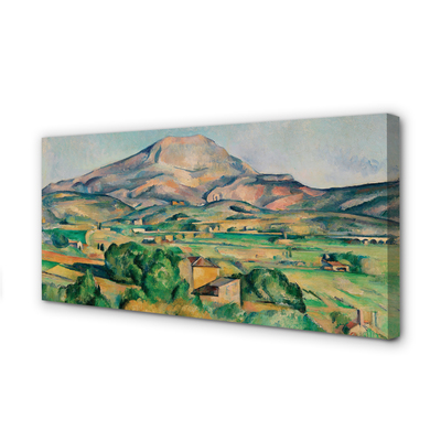 Slika canvas Mount St. Victoria - Paul Cézanne