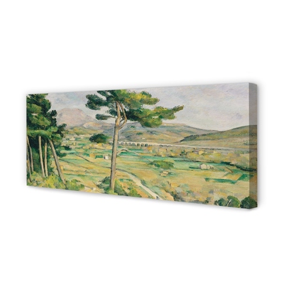 Nazwa dodatkowa Mount Saint Victoria i vijadukt Arc Valley - Paul Cézanne
