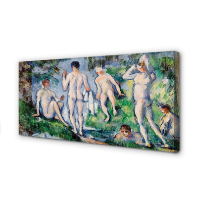 Slika na platnu Kupači - Paul Cézanne
