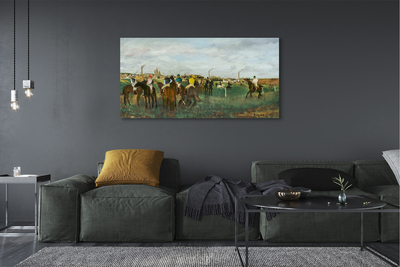 Foto slika na platnu Konjske utrke - Edgar Degas