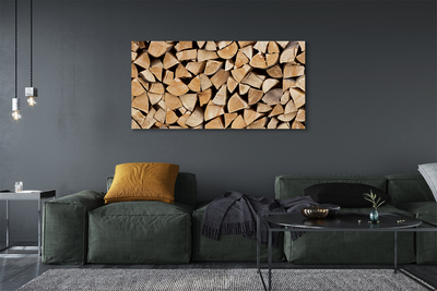 Slika canvas Skladište drva za ogrjev