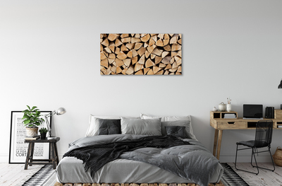 Slika canvas Skladište drva za ogrjev