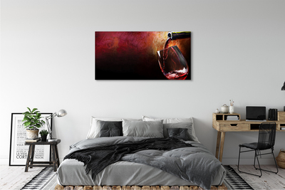 Fotografija na canvas platnu crno vino