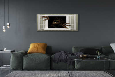 Slika canvas Prozor je strašna figura