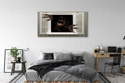 Slika canvas Prozor je strašna figura