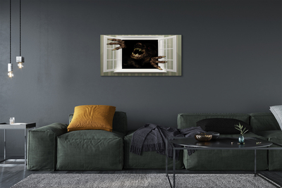 Slika canvas Prozor je strašna figura
