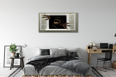 Slika canvas Prozor je strašna figura