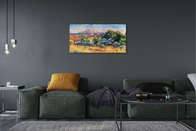 Slika na platnu Planina Sveta Viktorija - Pierre Auguste Renoir