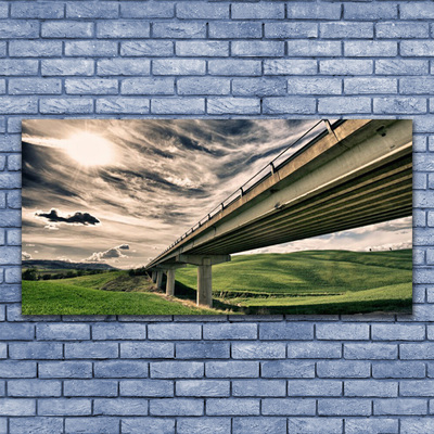 Slika canvas Highway Bridge Valley