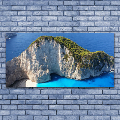 Slika canvas Rocks Sea Landscape