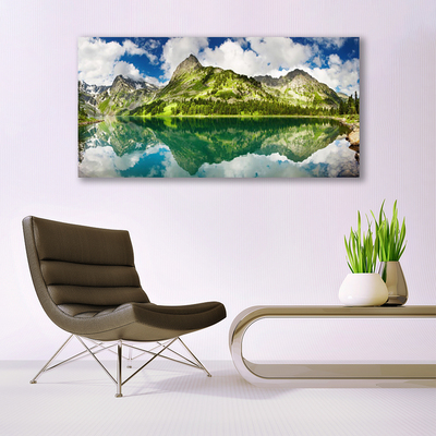 Foto slika na platnu Planine Lake Landscape