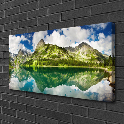 Foto slika na platnu Planine Lake Landscape