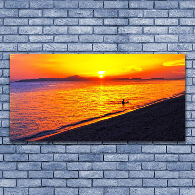 Fotografija na canvas platnu More Sunce Plaža Krajolik