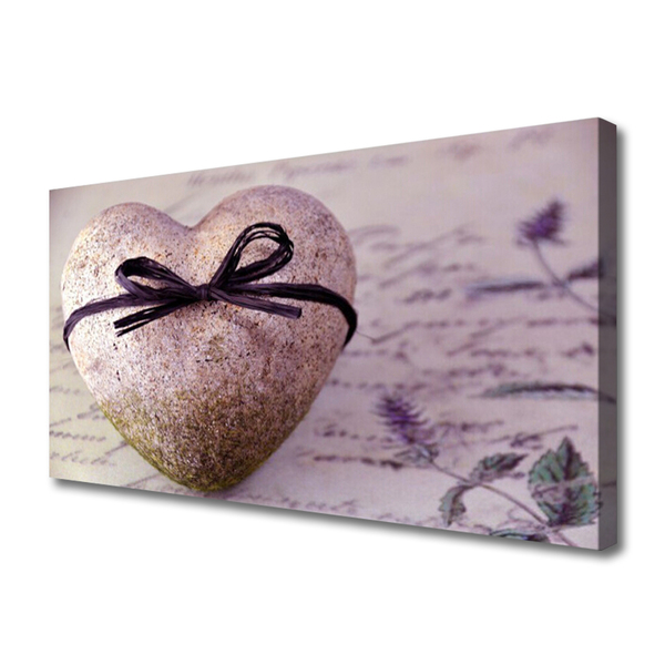 Slika canvas Srce Stone Art