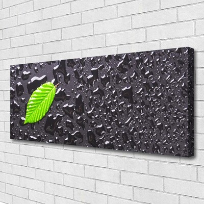 Slika na platnu Leaf Drops Art